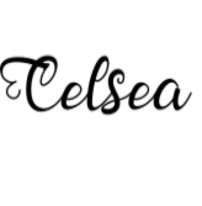 Celsea Font Preview