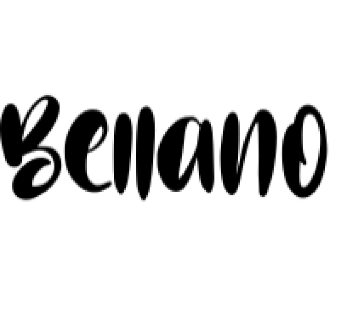 Bellano Font Preview