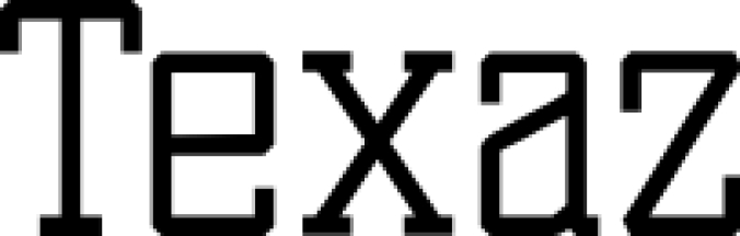 Texaz Font Preview