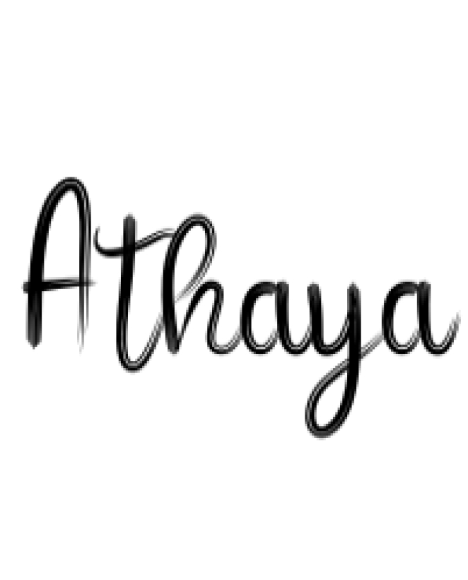 Athaya Font Preview