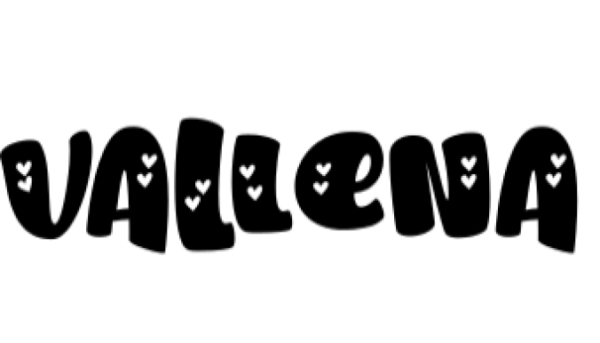 Vallena Font Preview