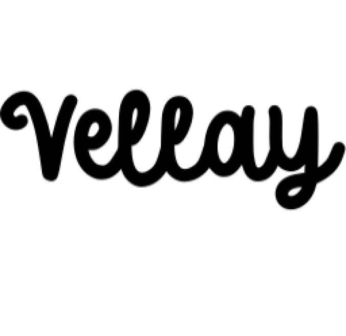 Vellay Font Preview