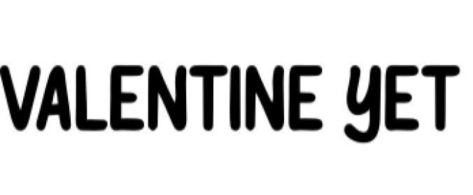 Valentine Yet Font Preview