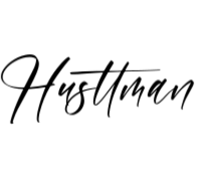 Husttman Font Preview
