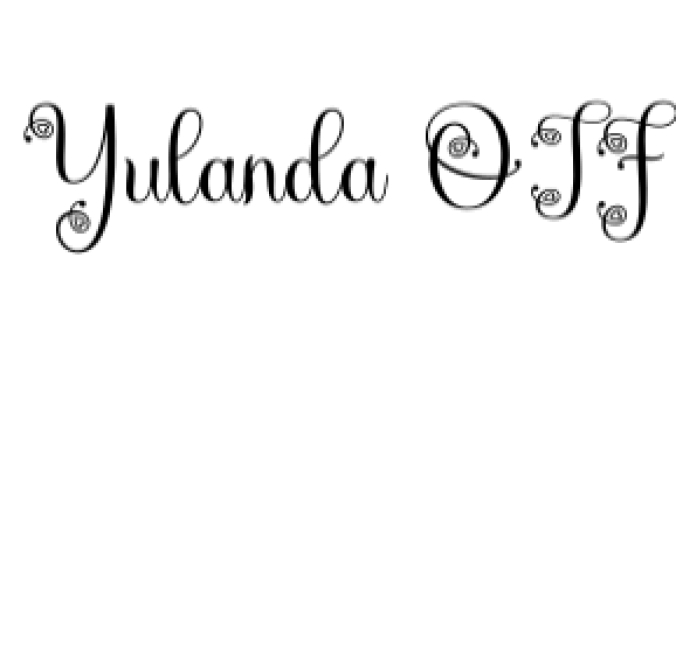 Yulanda Font Preview
