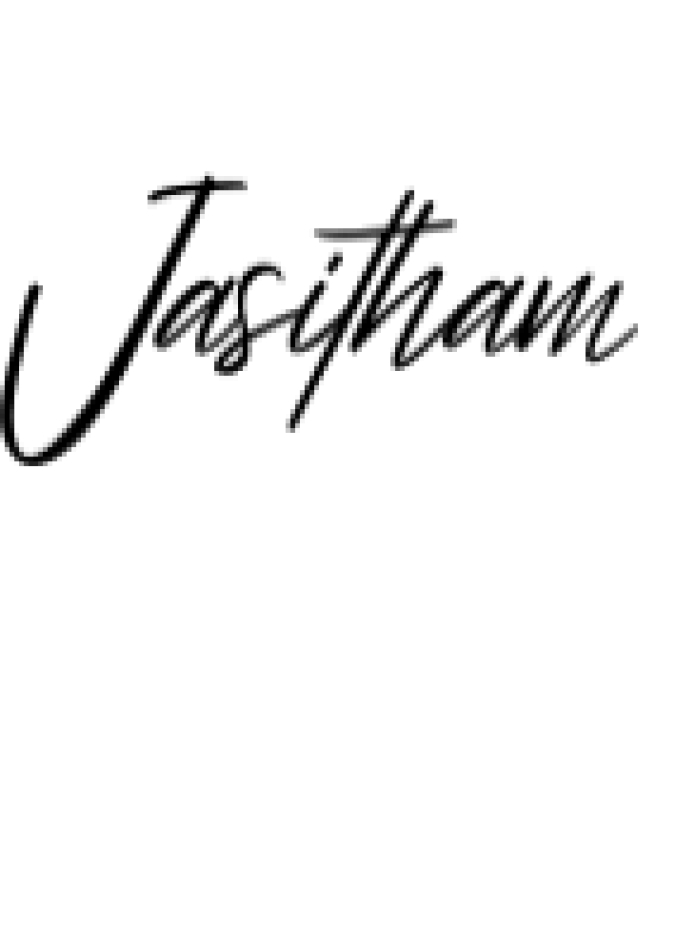 Jasitham Font Preview