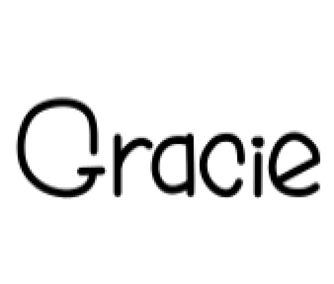 Gracie Font Preview