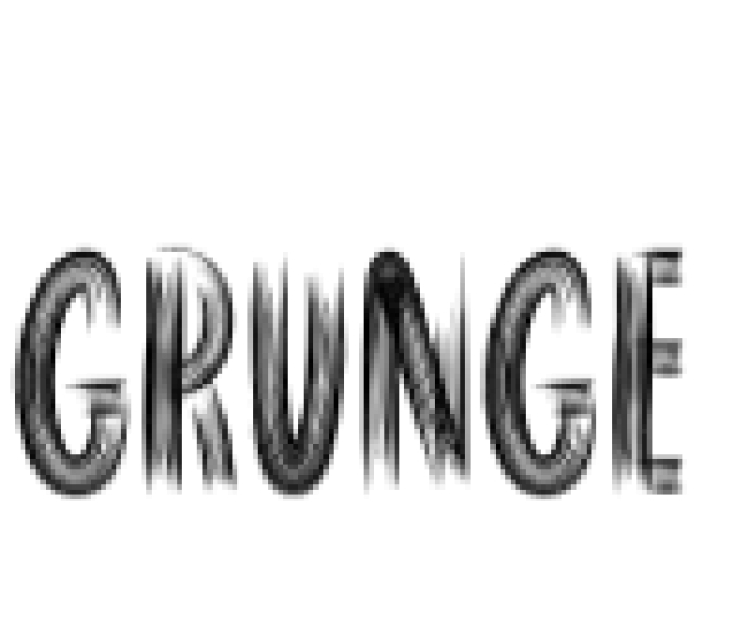 Grunge Font Preview