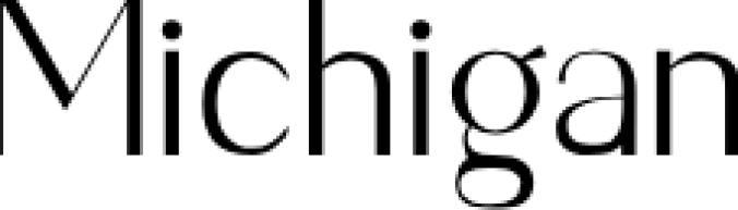 Michiga Font Preview