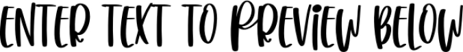 Senorita - A handwritten font Font Preview