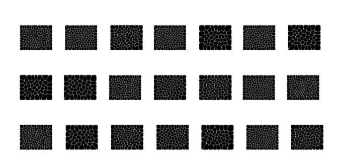 Voronoi Diagram Font Preview