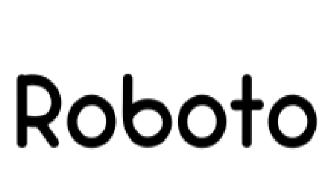 Roboto Font Preview