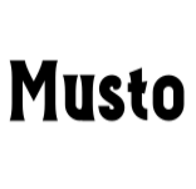 Musto Font Preview
