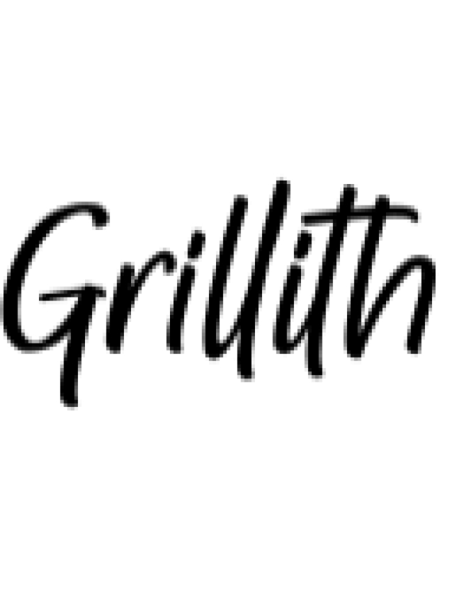 Grillith Font Preview