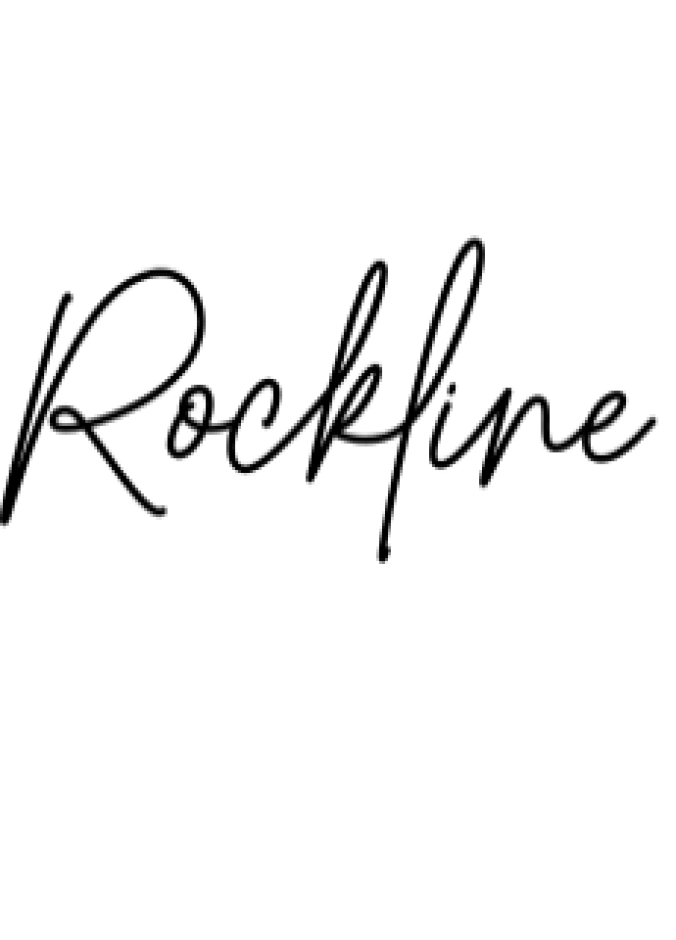 Rockline Font Preview