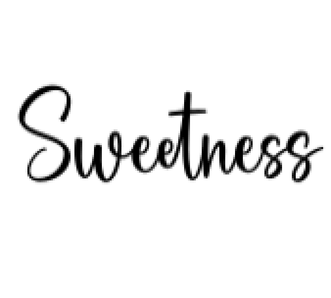 Sweetness Font Preview