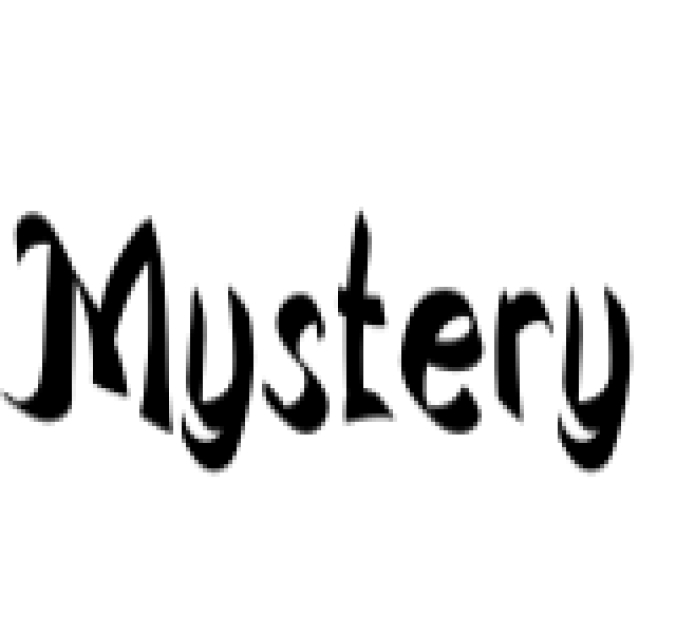 Mystery Font Preview