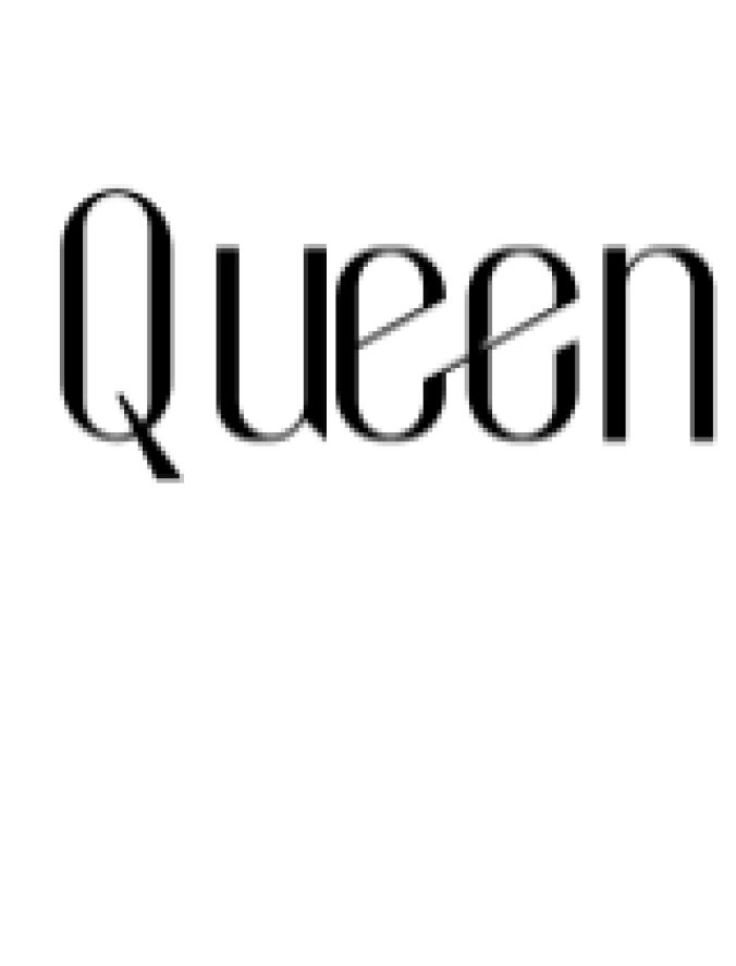 Queen Font Preview