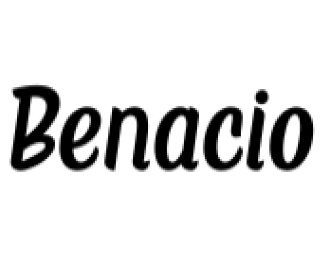 Benacio Font Preview