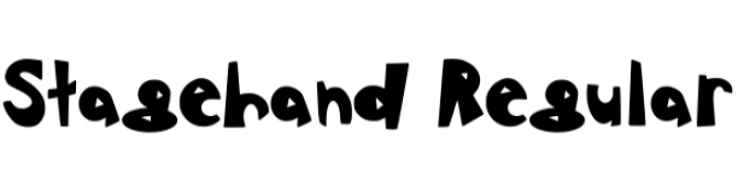 Stagehand Font Preview