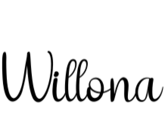 Willona Font Preview