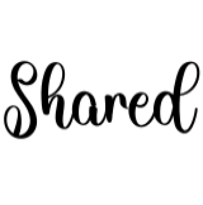 Shared Font Preview