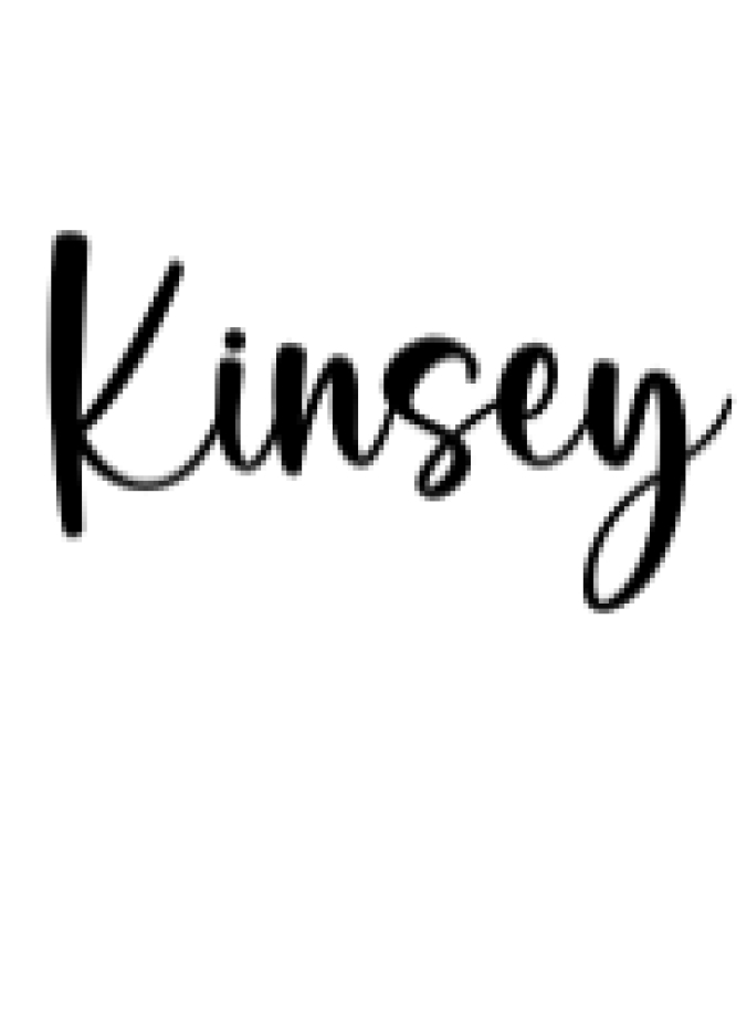 Kinsey Font Preview