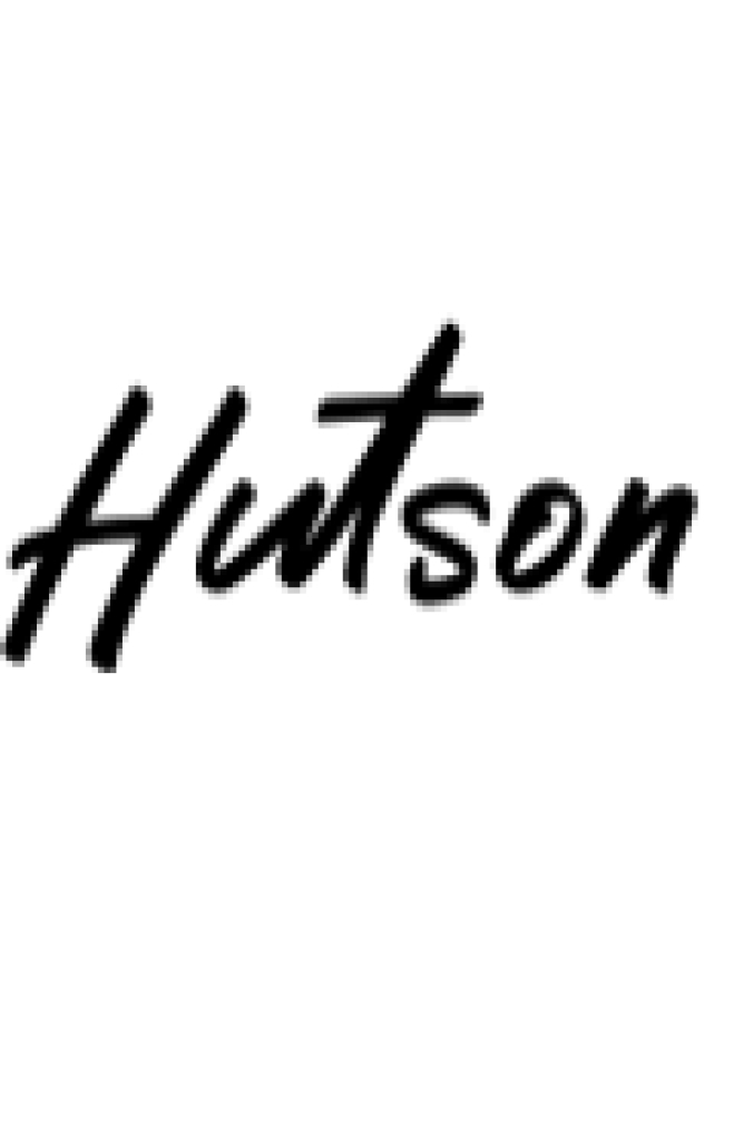 Hutson Font Preview