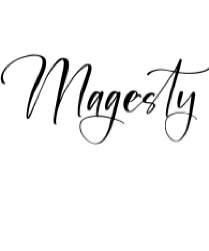 Magesty Font Preview