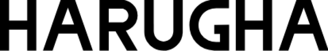 Harugha Font Preview