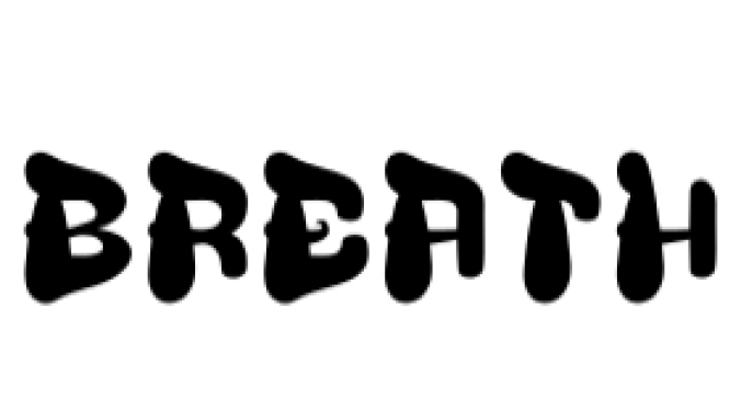 Breath Font Preview