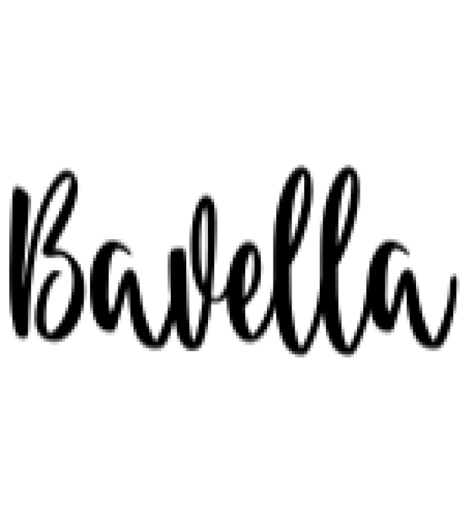 Bavella Font Preview