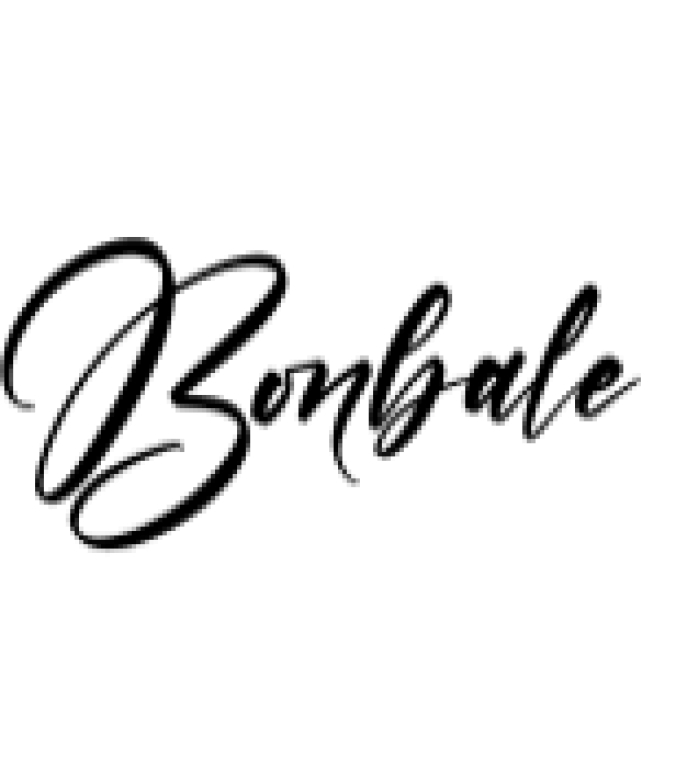 Bonbale Font Preview