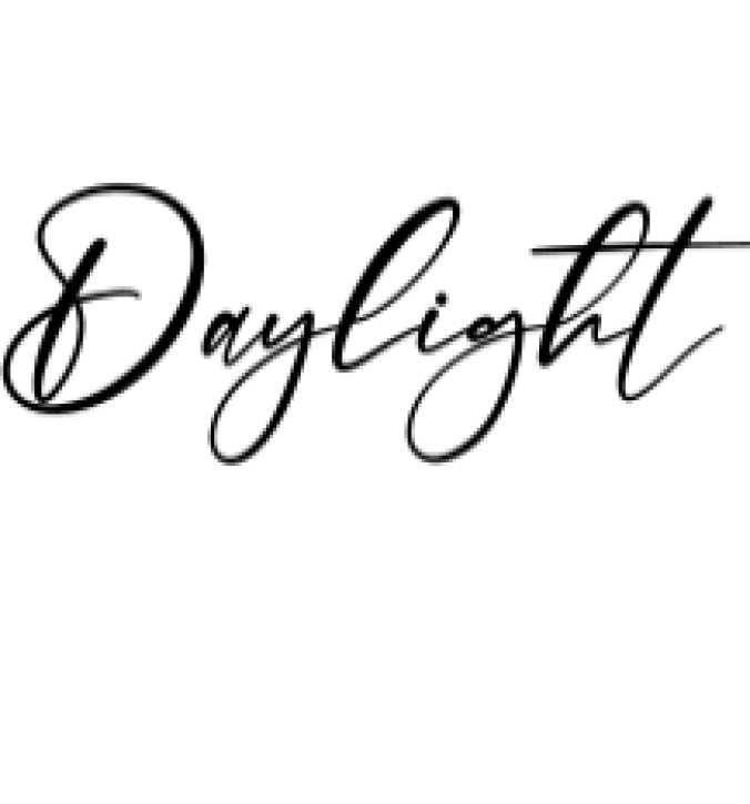 Daylight Font Preview