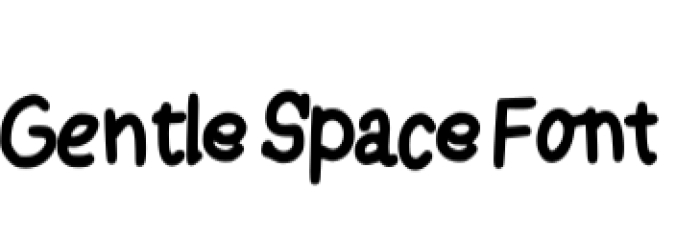 Gentle Space Font Preview