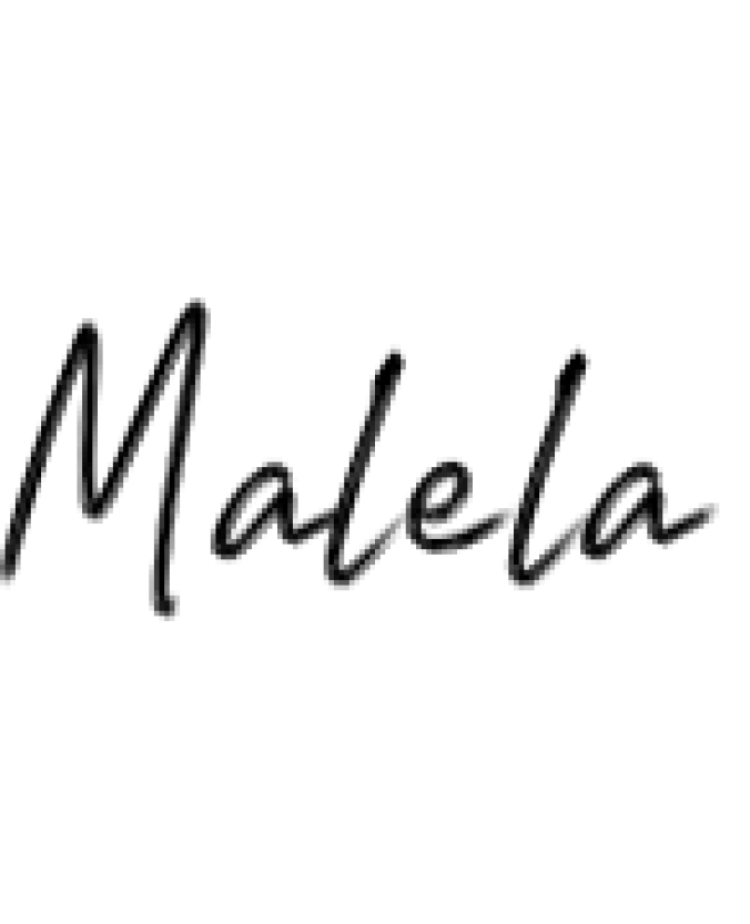 Malela Font Preview