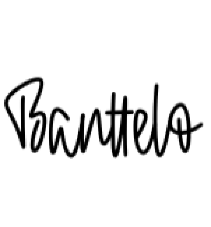 Bantello Font Preview