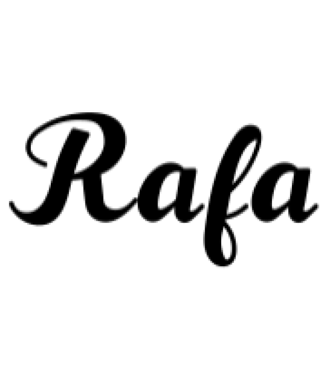 Rafa Font Preview