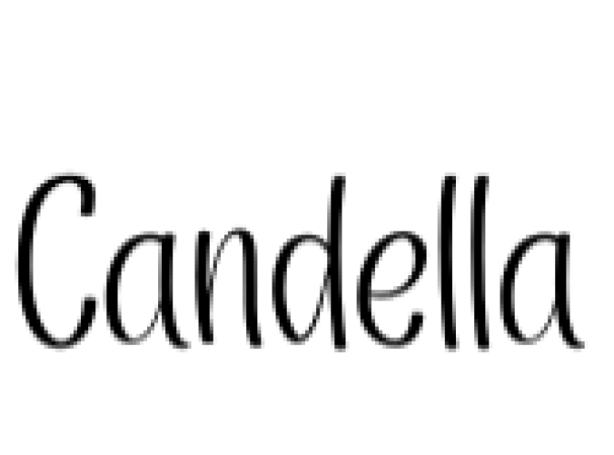 Candella Font Preview