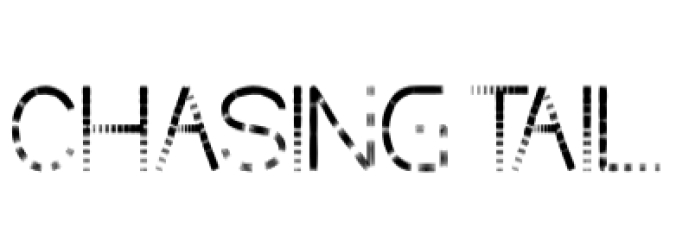 Chasing Tail Font Preview