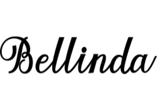 Bellinda Font Preview