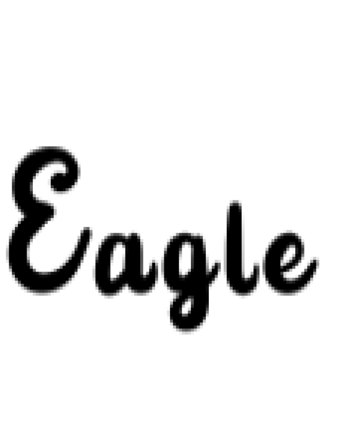 Eagle Font Preview