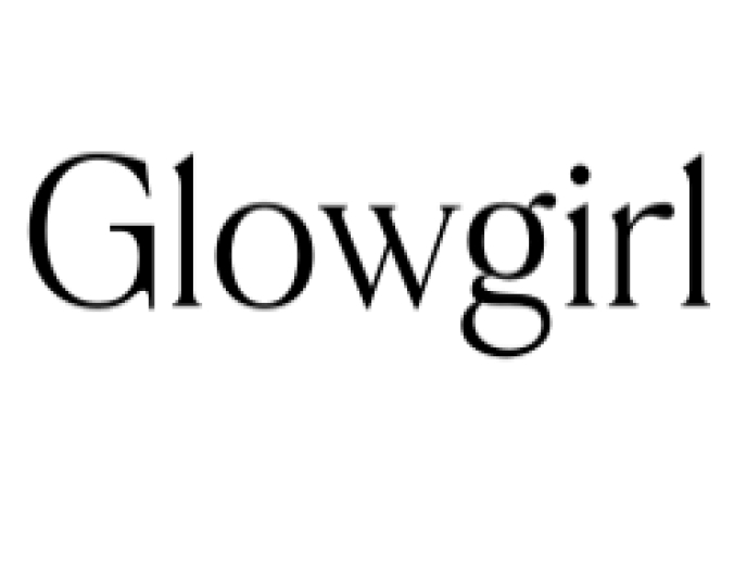 Glowgirl Font Preview