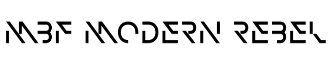 Modern Rebel Font Preview