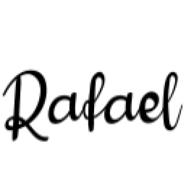 Rafael Font Preview