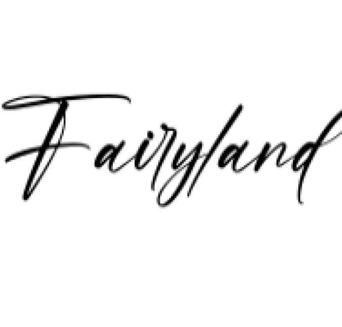 Fairyland Font Preview
