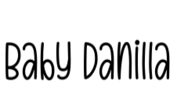 Baby Danilla Font Preview