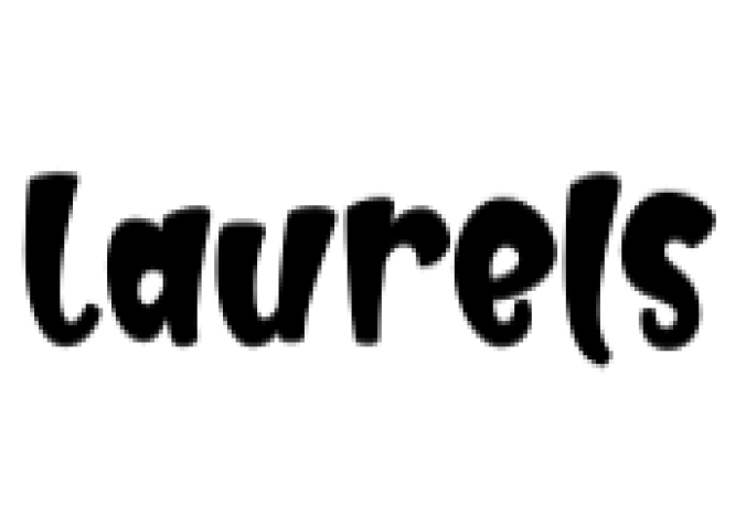 Laurels Font Preview
