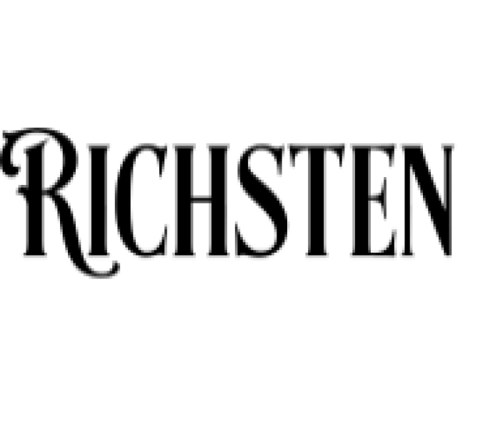 Richsten Font Preview