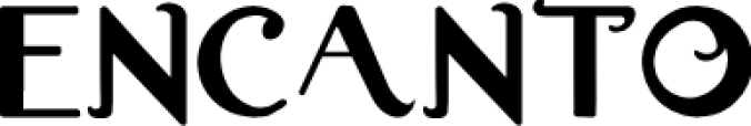 Disney Enca Font Preview
